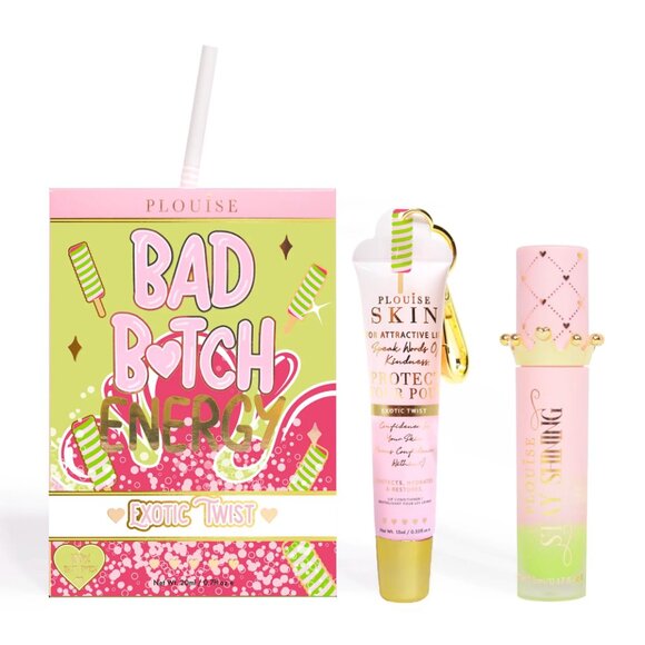 P.Louise Bad B*tch Energy Lip Duo | Let's Get Twisted (Exotic Twist) | NEW - Picture 1 of 2